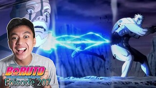 Sarada Chidori Dan Borushiki Terbangun coyyy!! | Boruto Episode 207 INDONESIA Reaction
