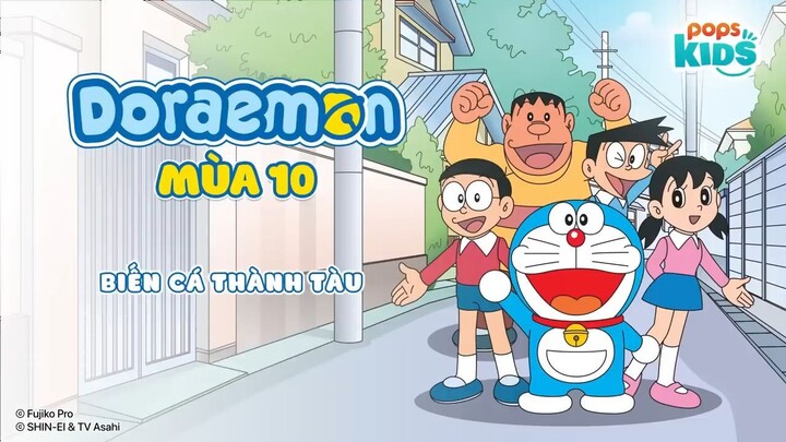 Doraemon - Biến Cá Thành Tàu, Vi Rút Đua Đòi