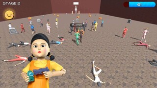Squid Game ANIME Ver. 1.0 3D - Red Light Green light heros HUHI game Trailer