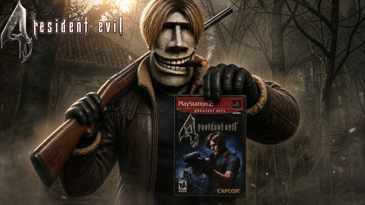 Jugando Resident Evil 4 en esta plataforma china...