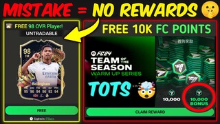 FREE 98 OVR Players - TOTS Event in FC Mobile, FC Points in Cheap Price | Mr. Believer