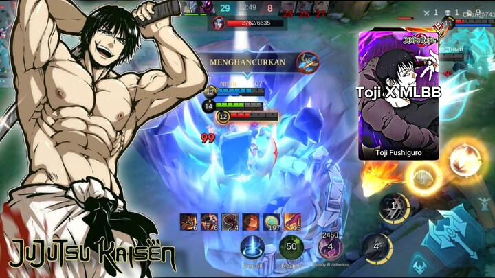 Skin Toji Ini Keren Banget Di Pake Hero Yang Bandel !