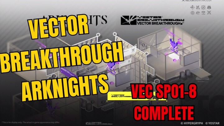 VEC SPO1-8 Vector Breakthrough Arknights