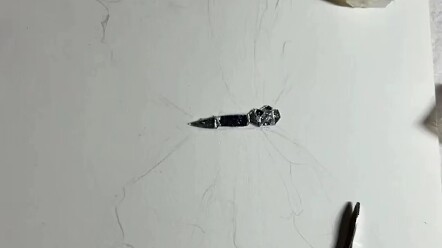 Cermin pecah dimanfaatkan jadi kupu-kupu, keren banget!!!