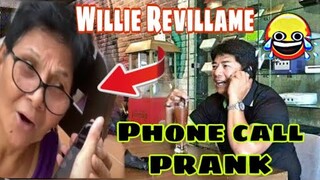 WILLIE REVILLAME PHONE CALL PRANK | PINOY KALOKOHAN | PINOY KATATAWANAN #BiGArLSTV #roadto4Ksubs.