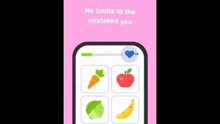 Duolingo plus ad (no audio)