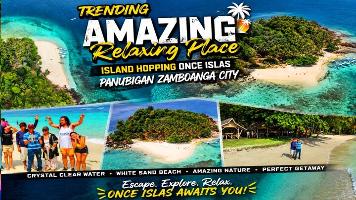 Amazing Island Hopping Once Islas Panubigan Zamboanga City