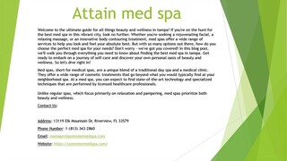 Attain med spa