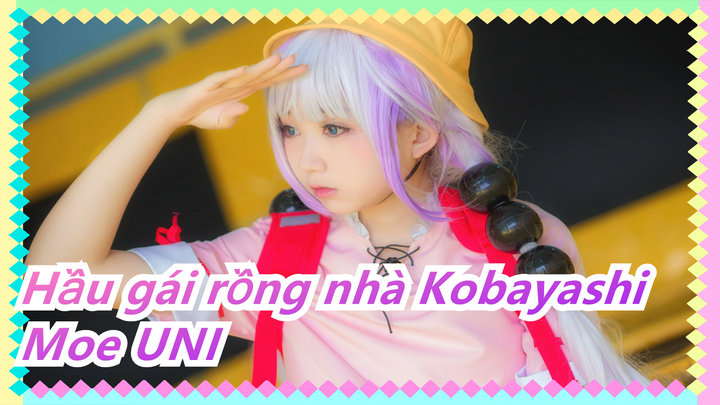 Hầu gái rồng nhà Kobayashi|【Cosplay Kanna】 Vũ điệu UNI đáng yêu với đôi chân nhỏ dày