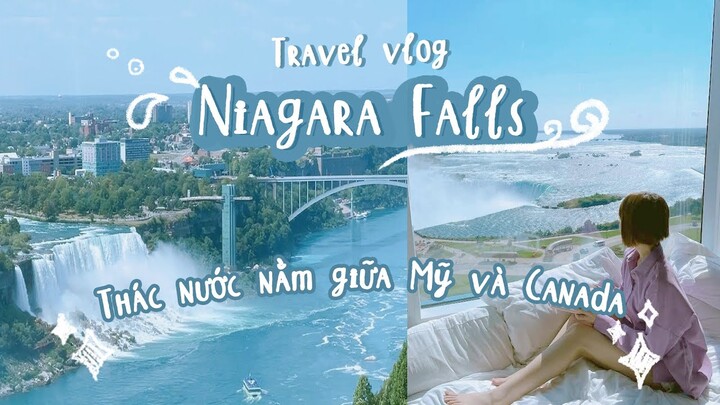 Khách sạn VIEW THÁC NƯỚC cực độc đáo | Du lịch ngắm Niagara Falls ở biên giới Mỹ Canada | Vyvu Coco