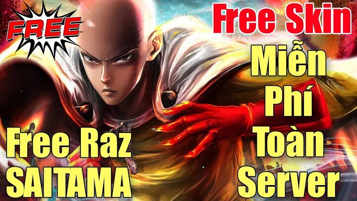 Gà rán Free skin Raz Saitama toàn server (AOV x OPM) Bắt đầu sự kiện Free 5 skin Krixi s20