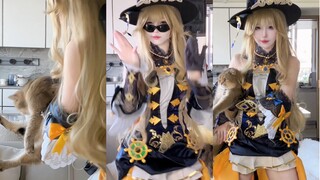 我的跳舞搭子好像有点镜头恐惧症【娜维娅cos小合集】