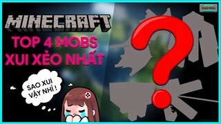 Top 4 Mobs XUI XẺO nhất thế giới Minecraft