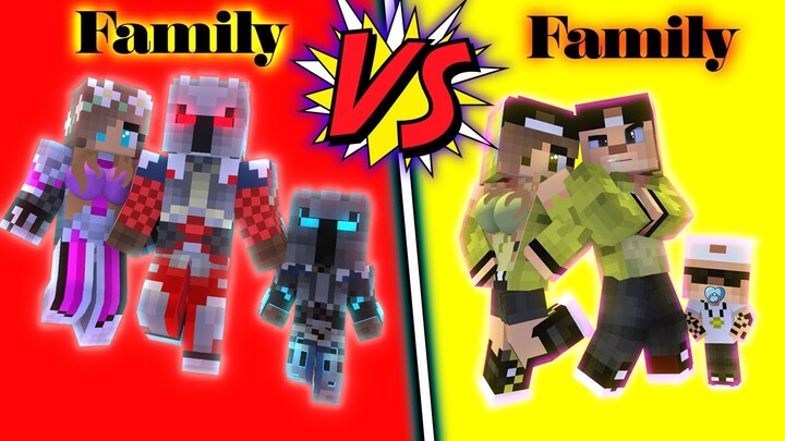 ANIMASI LUCU ! KELUARGA BOCHIL BARBAR REBUTAN MAHKOTA DAJJAL - Minecraft Animation