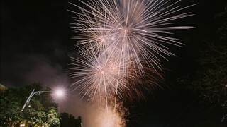 At home view of fireworks display | opening of Kannawidan Festival | Sure Ilocos Sur