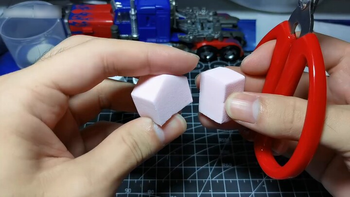 Thứ sáu, thao tác cơ bản của mô hình vẽ bút, chia sẻ đơn giản về phương pháp bọt biển + sơn phủ bút 