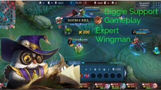 Diggie Support yang menjengkelkan lawan | MLBB Mobile Legend