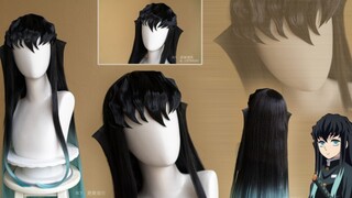 【毛娘日常】鬼灭之刃霞柱 时透无一郎 cos假发造型视频教程过程记录向   啊啊啊啊啊我真的没摸鱼，我就是被被子精缠住了！