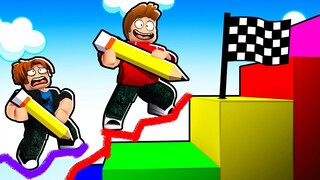 ROBLOX DRAW TO CLIMB CHALLENGE WITH CHOP