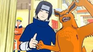 Sasuke Becomes The 9 Tails Jinchuriki! (naruto vrchat)