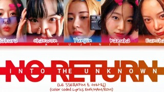 LESSERAFIM五月正规一新歌NO RETURN先公开音源歌词