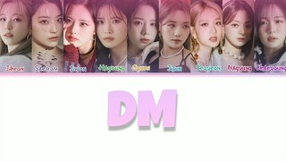 Fromis_9 (프로미스나인) - DM | Color Coded Lyrics