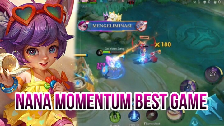 NANA MOMENTUM BEST GAME