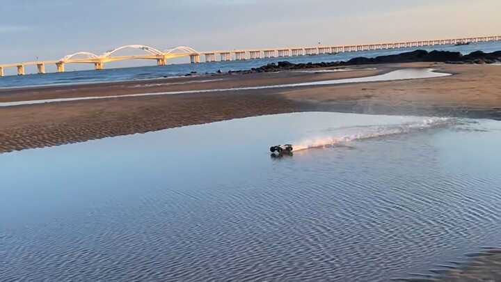 Playing by the seaside, risking the board getting burned