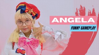 Angela Sanrio Funny Gameplay by Mbak-Mbak Gaming