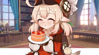 [Genshin Impact /meme]☀️ Happy Little Klee☀️ (Klee's Birthday)