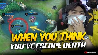 WHEN YOU THINK YOU ESCAPE DEATH...😢