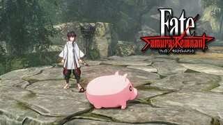 Fate/Samurai Remnant - Playing as Pig Form Iori Gameplay