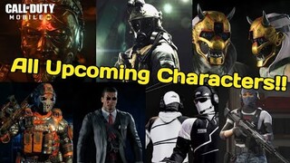 *NEW* LEAKS FOR UPCOMING 26 CHARACTERS (Spectre - Ninja...) | COD MOBILE