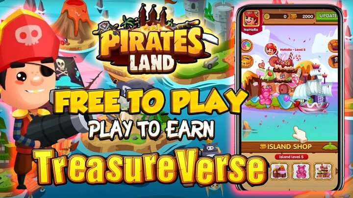 PIRATESLAND FREE TO PLAY P2E TREASUREVERSE