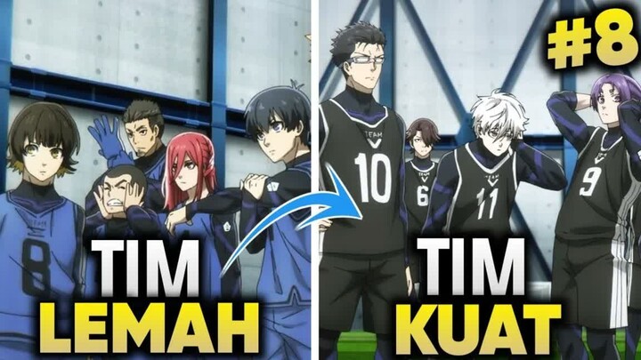 Laga Penentu, Tim z melawan Ti V - Alur cerita anime blue lock part 8