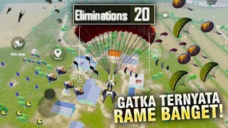 TERNYATA GATKA BEGINI SEKARANG! ISENG TURUN MALAH DAPET 20 K1LSS! - PUBG MOBILE