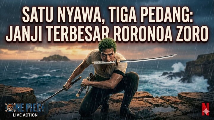 Satu Nyawa, Tiga Pedang: Janji Terbesar Roronoa Zoro - YANG DIDAPET DARI FILM ONE PIECE LIVE ACTION