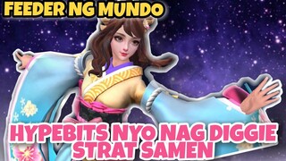 HYPEBITS NYO PAGOD NA - DIGGIE STRAT DI UMEPEKTO - SAKURA WISHES - MOBILE LEGENDS