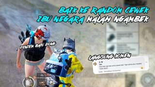 BIKIN RANDOM CEWEK TERKAGUM IBU NEGARA SAMPE NGAMBEK WKWK