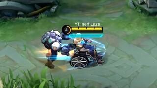 Wierd Jhonson skin in mobile legends !!!