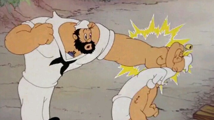 Pluto destroys Popeye