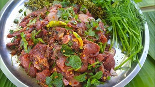ก้อยเนื้อต่อน (สูตรขม) สายขมสายจ๊วดเชิญทางนี้จ้า