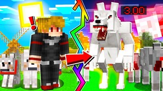 เกิดอะไรขึ้น? ถ้ากลายเป็น "มนุษย์หมาป่า"🐺😂 ในมายคราฟ! | MINECRAFT MODStory #1