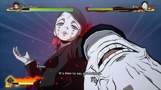 Demon Slayer Hinokami Chronicles - Tanjiro & Inosuke vs Enmu Boss Battle Gameplay | 鬼滅の刃：ヒノカミ血風譚