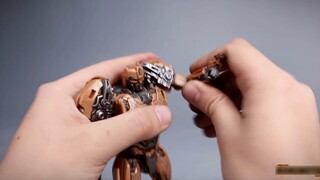 Quái vật trỗi dậy! Đánh giá đồ chơi chiến binh báo vàng Transformers 7 Chia sẻ hoạt hình Stop Motion