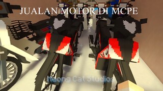 AKU JUALAN MOTOR SUPRA BAPAK DI MINECRAFT ADDON MCPE #minecraft #bestofbes