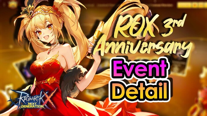 [ROX] ROX 3nd Anniversary Event FULL Details | King Spade