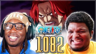 SHANKS DISPLAYS "STRONGEST" HAKI! OP - Episode 1082 | Reaction