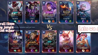 Kena troll team , gak ada yg mau pick jungle! Apakah aku bisa meangkat team , yuk simak video nya ~