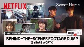 A montage of thrills and spills | Behind the Scenes | Sweet Home S1 - S3 | Netflix [ENG SUB]
